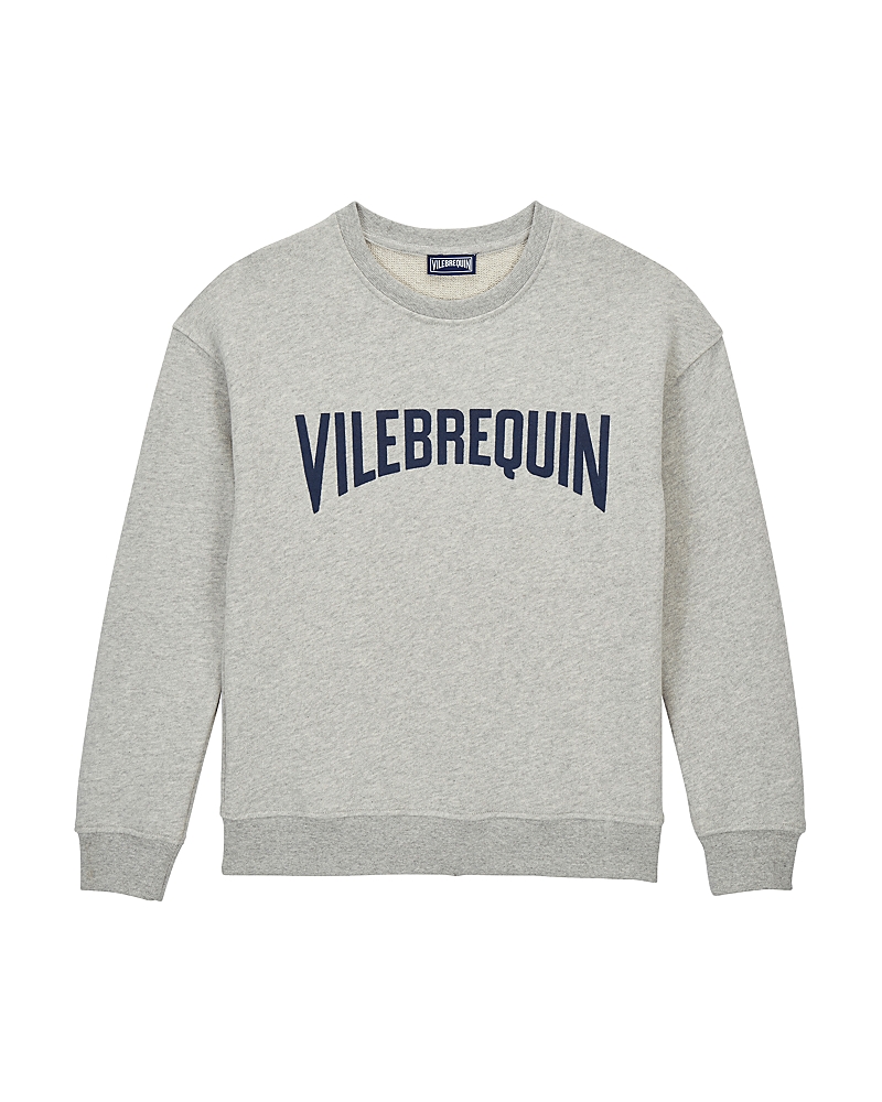 Vilebrequin Boys' Logo Sweatshirt - Little Kid, Big Kid In Gris Chine