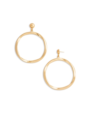 Cult Gaia Serena Twisted Loop Drop Earrings