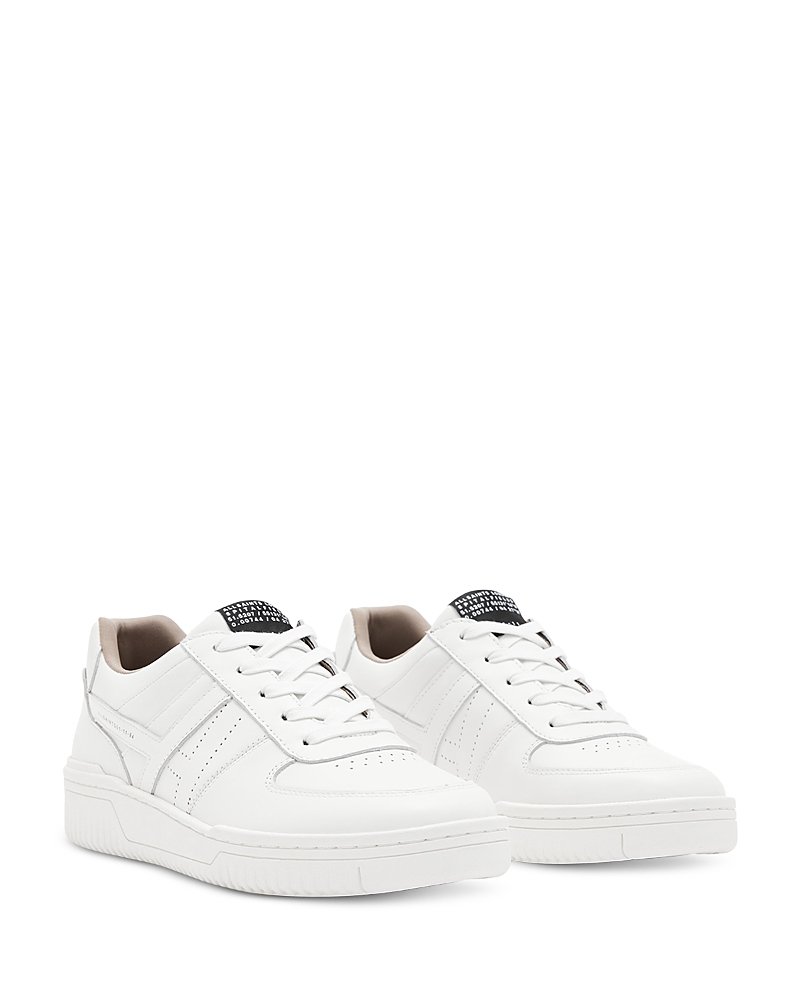 Allsaints Leather Valentina Low-top Sneakers In White