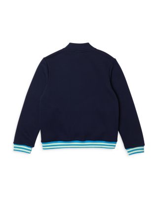 Boys Kids' Lacoste Button Down Fleece Sweatshirt - Little Kid