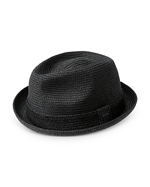 Bailey Of Hollywood Billy Braided Straw Hat In Black