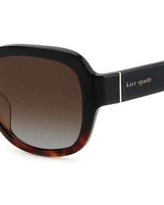 Layne Rectangular Sunglasses, 55mm