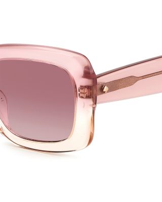 Bellamy Rectangular Sunglasses, 52mm