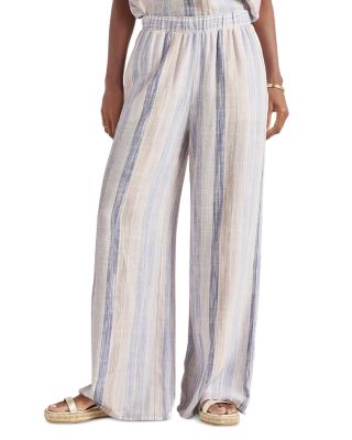 Splendid Jade Stripped Pants In Ceramic Stripe