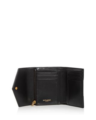  Cassandre Matelasse Compact Tri Fold Wallet
