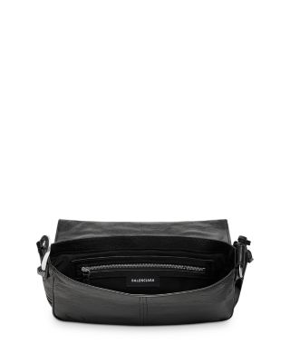 Le Cagole Men Mini Leather Flap Bag