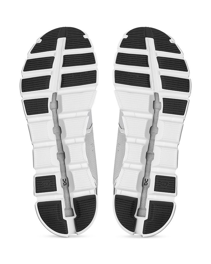 Shop On Men's Cloud 5 Waterproof Lace Up Running Sneakers In Glacier | White