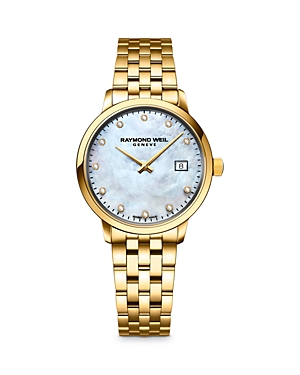 Toccata Mother-of-Pearl & Diamond Watch, 29mm
