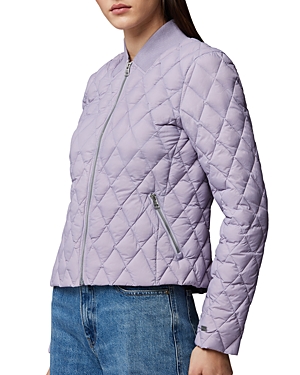 Soia & Kyo Quilted Jacket In Lavender