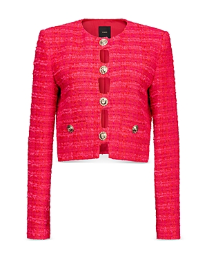 Pinko Cropped Tweed Jacket