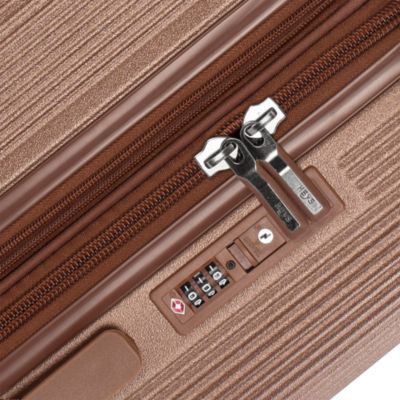 Earth Tones 3 Pc Set Expandable Spinner Suitcases