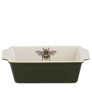Shop Portmeirion Botanic Garden Harmony Small Loaf Pan In Forest Green