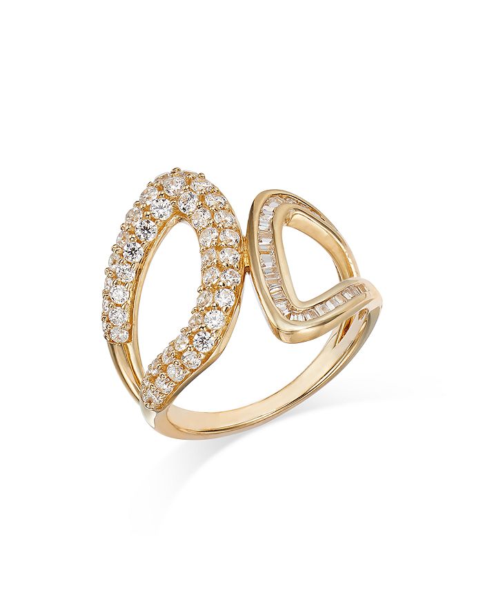Bloomingdale's Diamond Open Loop Ring in 14K Yellow Gold, 1.00 ct. t.w