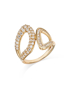 Bloomingdale's Diamond Open Loop Ring in 14K Yellow Gold, 1.00 ct. t.w. - 100% Exclusive