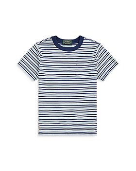 Ralph Lauren - Boys' Striped Cotton Jersey Pocket Tee - Little Kid