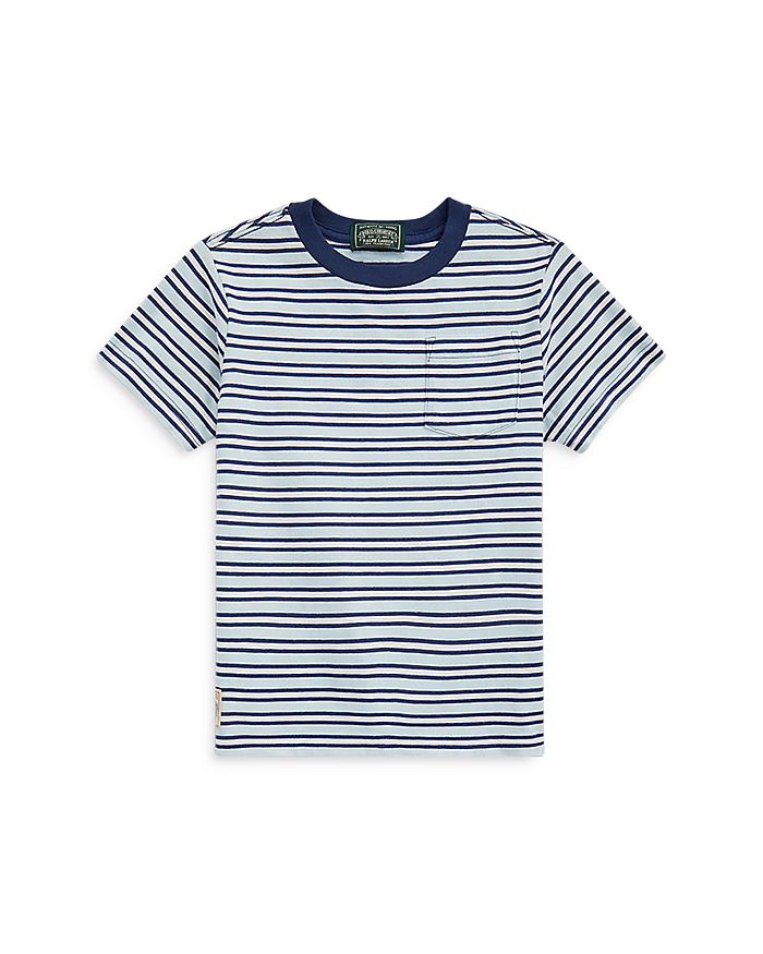 Polo ralph lauren striped pocket tee discount