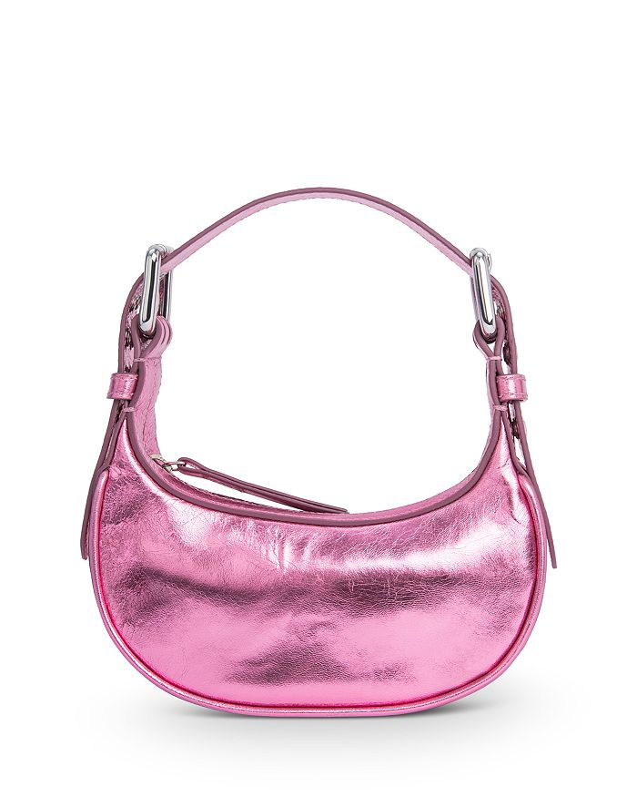 BY FAR Mini Soho Metallic Shoulder Bag | Bloomingdale's
