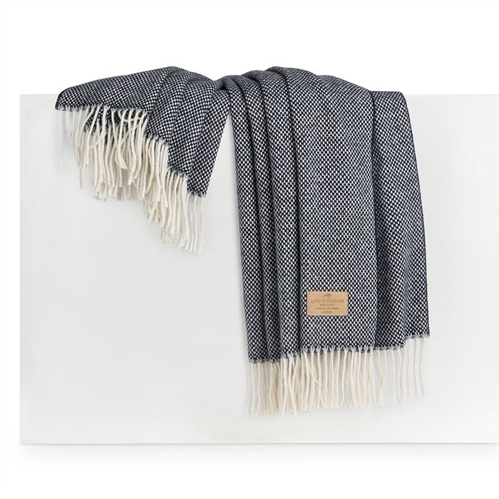 Lands Downunder Juno Lambswool Cashmere Throw Bloomingdale's