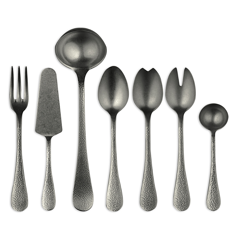 Mepra Epoque Pewter Bronze 7-piece Serving Set