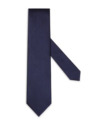 Zegna Macroarmature Basketweave Silk Tie | Bloomingdale's