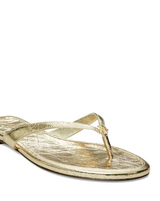 Women's Capri Leather Flip Flop Sandals