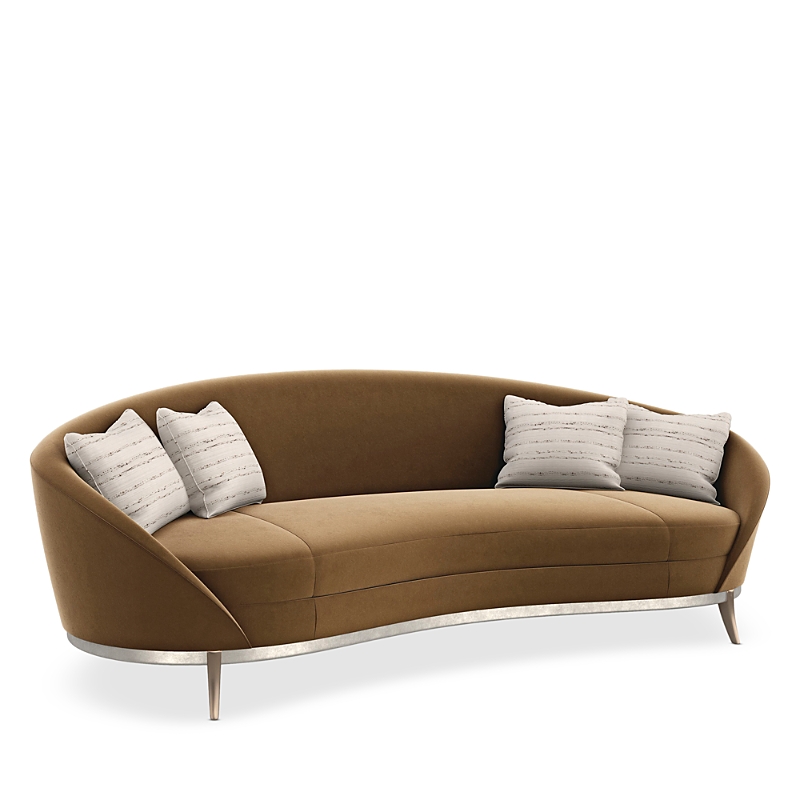 Caracole Main Event Sofa - 99.75" In Brown