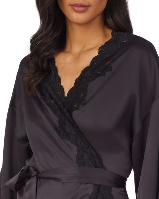 Signature Collection Satin Wrap Robe