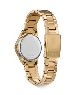 Eco Classic Gold Tone Stainless Steel Watch, 30.5mm
