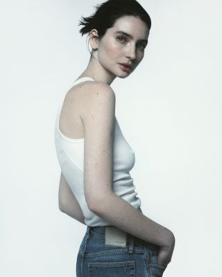 Essential Ribbed Racerback Tank