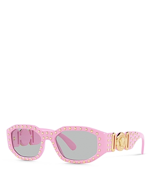 VERSACE SQUARE SUNGLASSES, 53MM