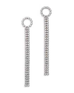 Bloomingdale's Diamond Linear Drop Earrings in 14K White Gold, 3.0 ct. t.w. - 100% Exclusive