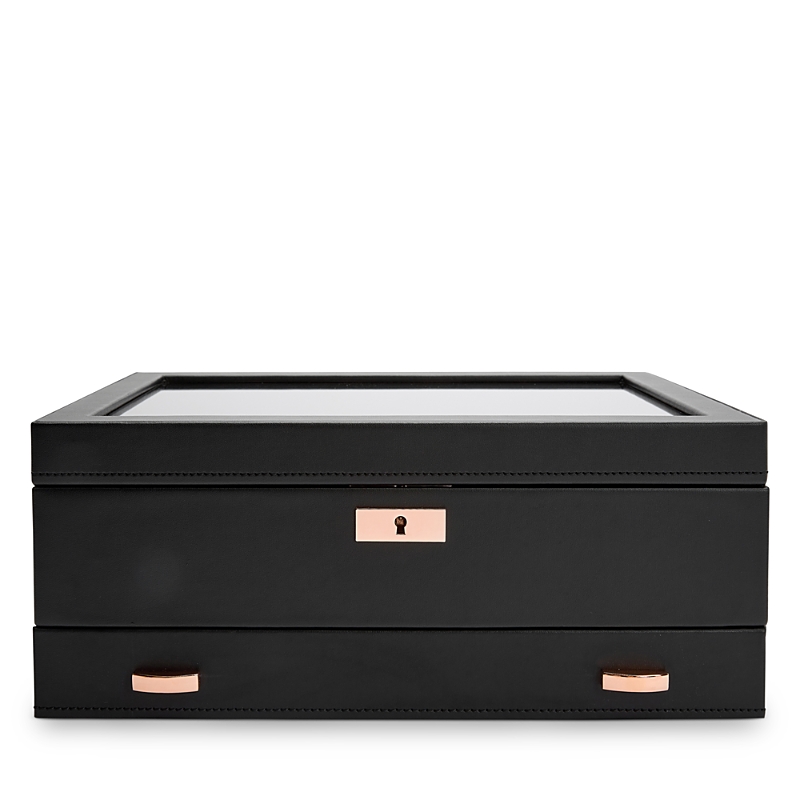 Wolf 1834 Axis 10 Watch Box With Drawer In Copper