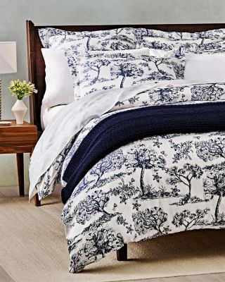 AQUA - Eucalyptus Toile Duvet Cover, King - 100% Exclusive