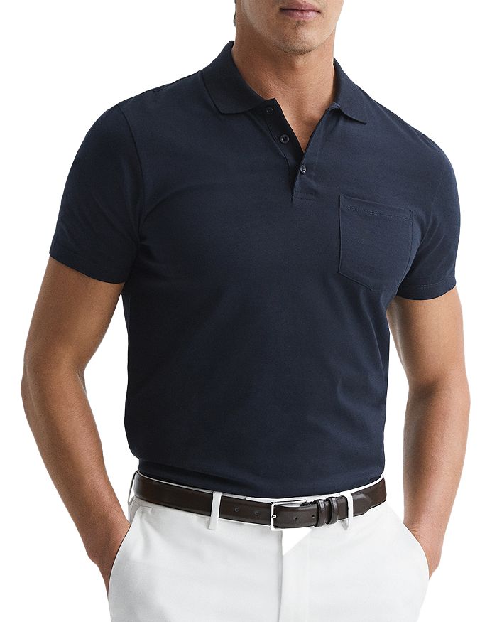 REISS Austin Regular Fit Polo Shirt | Bloomingdale's