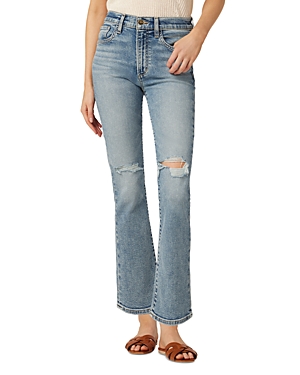 JOE'S JEANS THE CALLIE HIGH RISE CROPPED FLARE JEANS IN HIGH STAND
