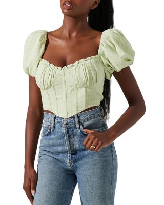 ASTR the Label - Paola Bustier Crop Top