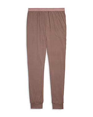 Shop Calvin Klein Ultra Soft Modern Lounge Joggers In Mauve