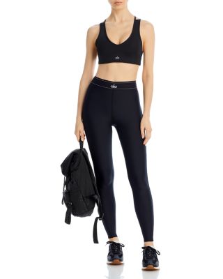 Alo Yoga Airlift Jump Start Ribbed Sports Bra | Bloomingdale's