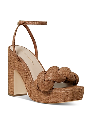 LOEFFLER RANDALL WOMEN'S FAE ANKLE STRAP PLATFORM SANDALS