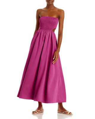 hibiscus print maxi dress Hibiscus Maxi Dress