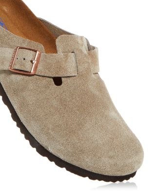Men&#39;s Boston Clogs in Taupe