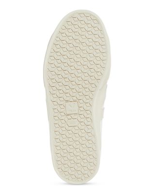 Men's Campo Low Top Leather Sneakers in Natural Suede