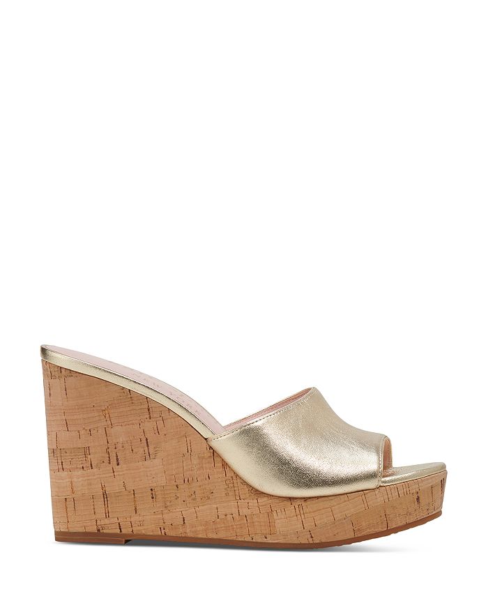 Bloomingdales top wedge sandals