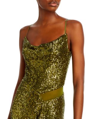 Jason Wu Collection Jason Wu Sequin Cowl Neck Dress | Bloomingdale's Women