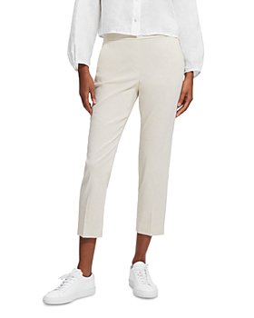 Theory - Treeca Linen Blend Cropped Pants