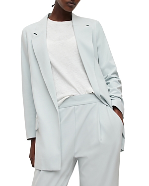 Allsaints Aleida Blazer In Iced Blue