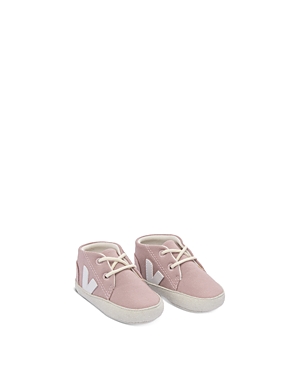 Veja Unisex Canvas Trainers - Baby In Babe White