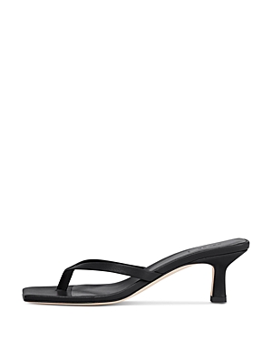Shop Aeyde Women's Wilma Slip On Thong High Heel Sandals In Black