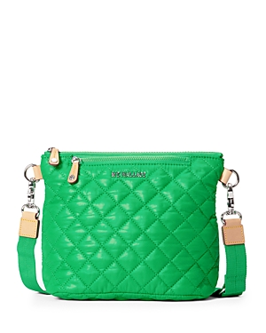 Mz Wallace Metro Scout Small Crossbody In Grass/silver