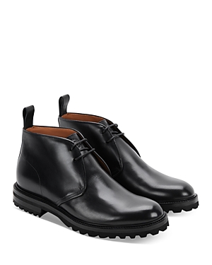 Greats Men's Henry Lace Up Chukka Boots In Nero